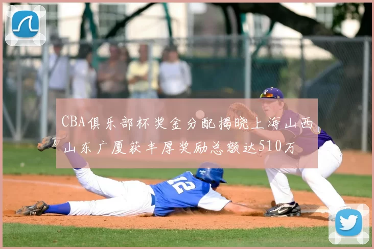 CBA俱乐部杯奖金分配揭晓上海山西山东广厦获丰厚奖励总额达510万