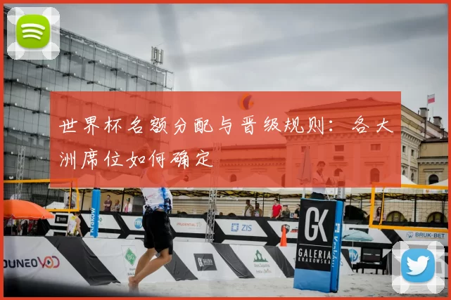 世界杯名额分配与晋级规则:各大洲席位如何确定