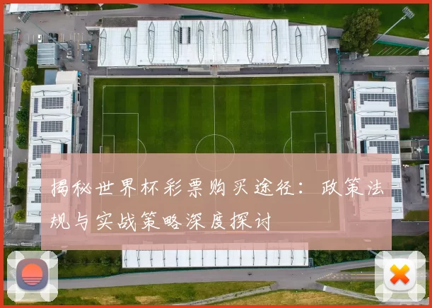 揭秘世界杯彩票购买途径：政策法规与实战策略深度探讨